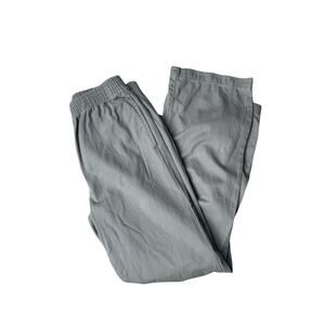 TNA Pants Elastic Waist Medium Wide Leg Brown XS>